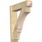 Ekena Millwork Balboa Arts & Crafts Rough Sawn Outlooker, Douglas Fir, 8"W x 32"D x 38"H OUT08X32X38BOA03RDF - alternate 1